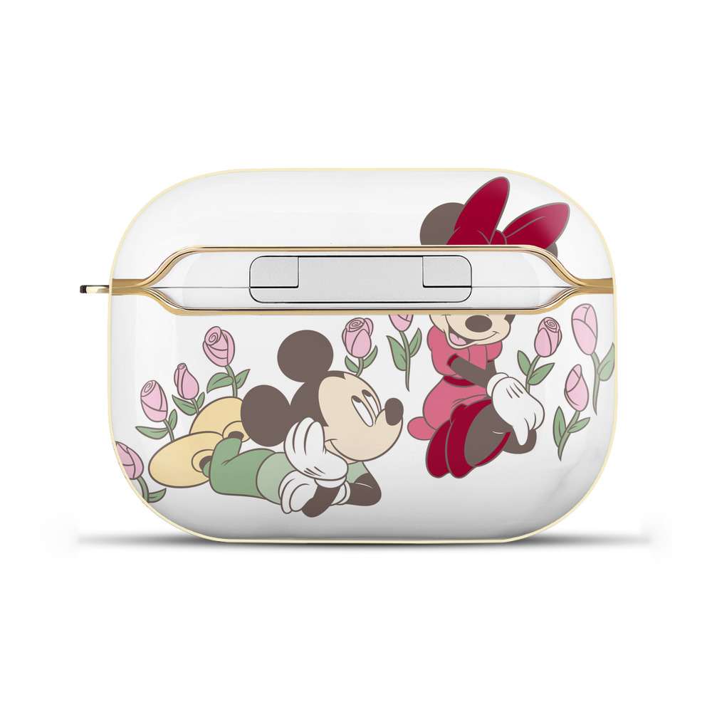 （画像用） ミッキーマウス Mickey Mouse 【AirPods Pro用】ハードシェル保護ケース｜耐衝撃・防指紋・カラビナ付き商品仕様