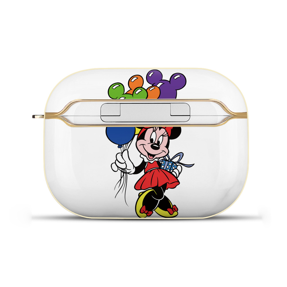 （画像用） ミッキーマウス Mickey Mouse 【AirPods Pro用】ハードシェル保護ケース｜耐衝撃・防指紋・カラビナ付き商品仕様