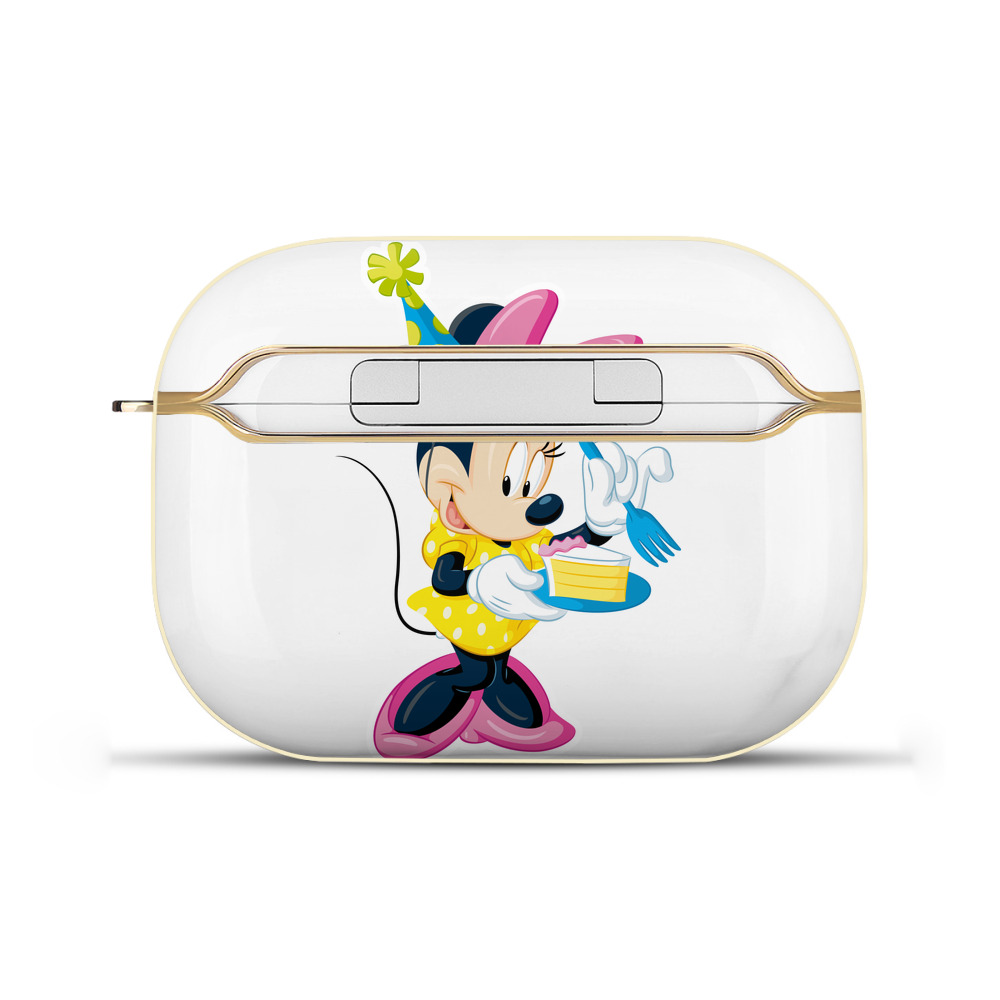 （画像用） ミッキーマウス Mickey Mouse 【AirPods Pro用】ハードシェル保護ケース｜耐衝撃・防指紋・カラビナ付き商品仕様