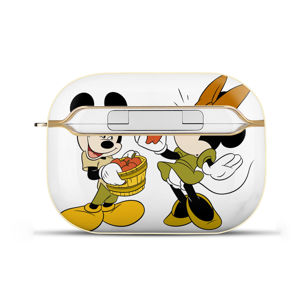 （画像用） ミッキーマウス Mickey Mouse 【AirPods Pro用】ハードシェル保護ケース｜耐衝撃・防指紋・カラビナ付き商品仕様