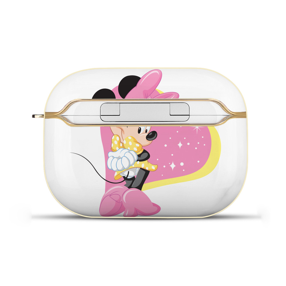 （画像用） ミッキーマウス Mickey Mouse 【AirPods Pro用】ハードシェル保護ケース｜耐衝撃・防指紋・カラビナ付き商品仕様