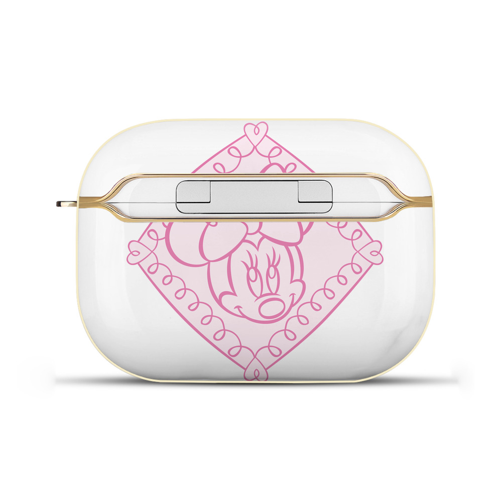 （画像用） ミッキーマウス Mickey Mouse 【AirPods Pro用】ハードシェル保護ケース｜耐衝撃・防指紋・カラビナ付き商品仕様