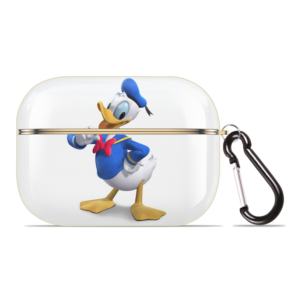 （画像用） ミッキーマウス Mickey Mouse 【AirPods Pro用】ハードシェル保護ケース｜耐衝撃・防指紋・カラビナ付き商品仕様