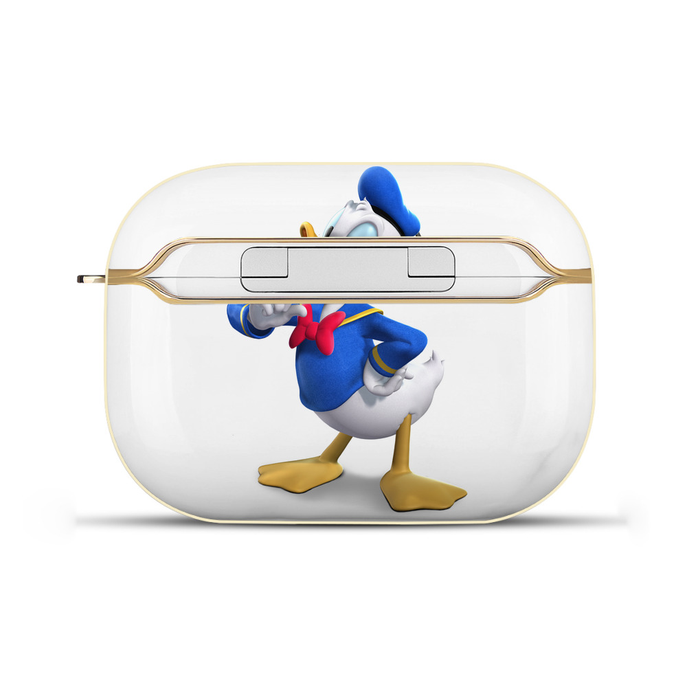 （画像用） ミッキーマウス Mickey Mouse 【AirPods Pro用】ハードシェル保護ケース｜耐衝撃・防指紋・カラビナ付き商品仕様