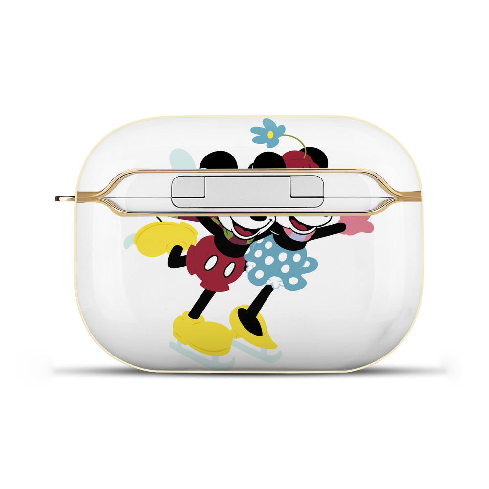 （画像用） ミッキーマウス Mickey Mouse 【AirPods Pro用】ハードシェル保護ケース｜耐衝撃・防指紋・カラビナ付き商品仕様