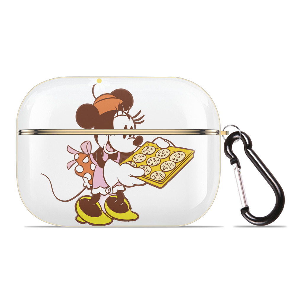 （画像用） ミッキーマウス Mickey Mouse 【AirPods Pro用】ハードシェル保護ケース｜耐衝撃・防指紋・カラビナ付き商品仕様