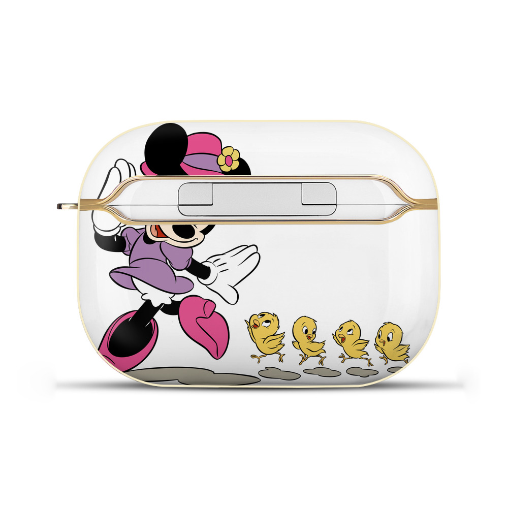 （画像用） ミッキーマウス Mickey Mouse 【AirPods Pro用】ハードシェル保護ケース｜耐衝撃・防指紋・カラビナ付き商品仕様