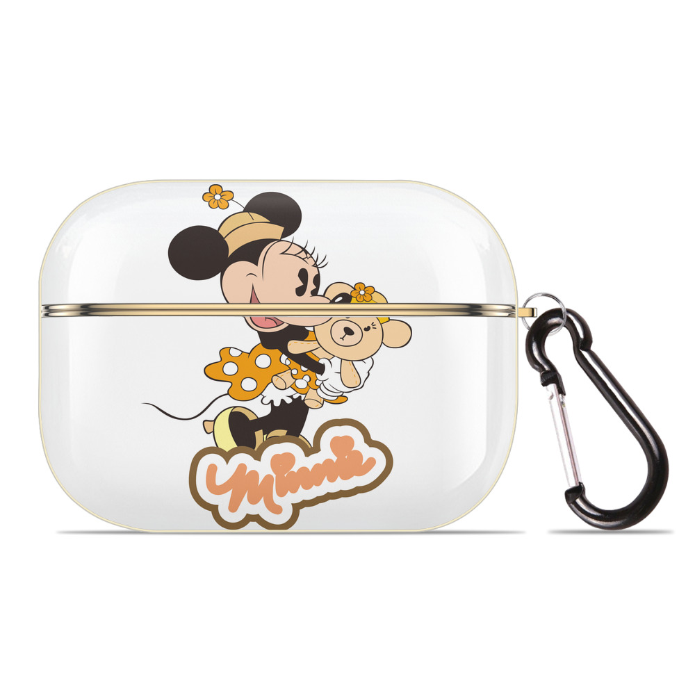 （画像用） ミッキーマウス Mickey Mouse 【AirPods Pro用】ハードシェル保護ケース｜耐衝撃・防指紋・カラビナ付き商品仕様