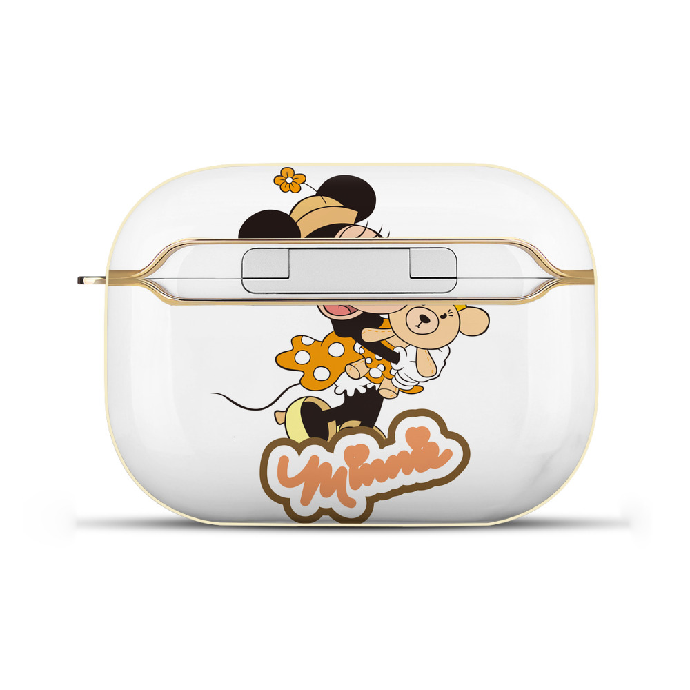 （画像用） ミッキーマウス Mickey Mouse 【AirPods Pro用】ハードシェル保護ケース｜耐衝撃・防指紋・カラビナ付き商品仕様