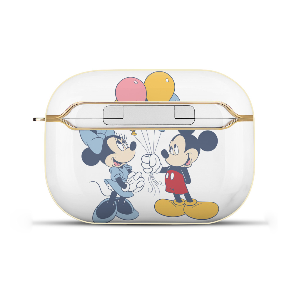 （画像用） ミッキーマウス Mickey Mouse 【AirPods Pro用】ハードシェル保護ケース｜耐衝撃・防指紋・カラビナ付き商品仕様