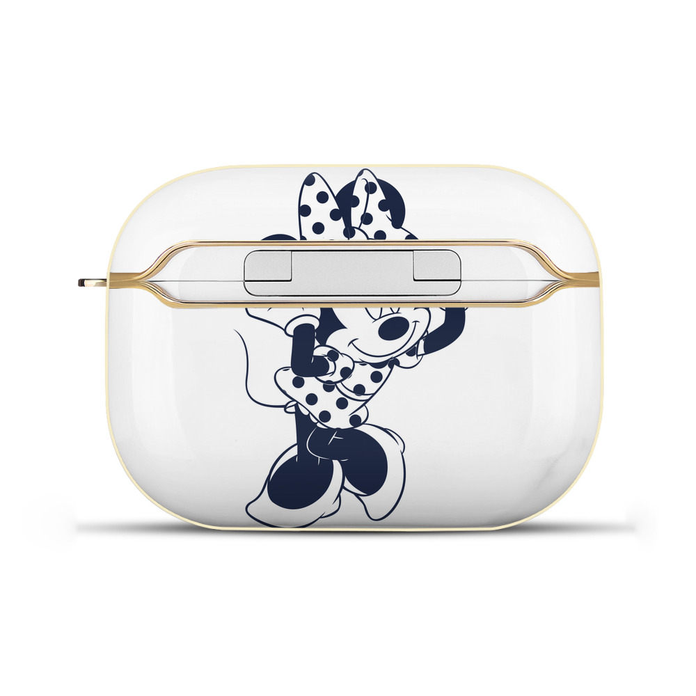 （画像用） ミッキーマウス Mickey Mouse 【AirPods Pro用】ハードシェル保護ケース｜耐衝撃・防指紋・カラビナ付き商品仕様