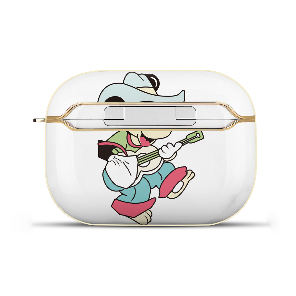 （画像用） ミッキーマウス Mickey Mouse 【AirPods Pro用】ハードシェル保護ケース｜耐衝撃・防指紋・カラビナ付き商品仕様