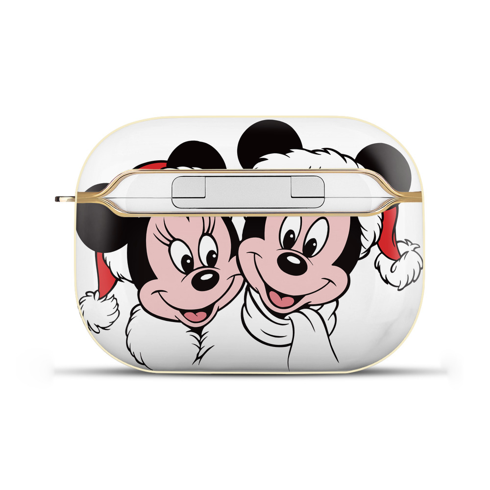 （画像用） ミッキーマウス Mickey Mouse 【AirPods Pro用】ハードシェル保護ケース｜耐衝撃・防指紋・カラビナ付き商品仕様