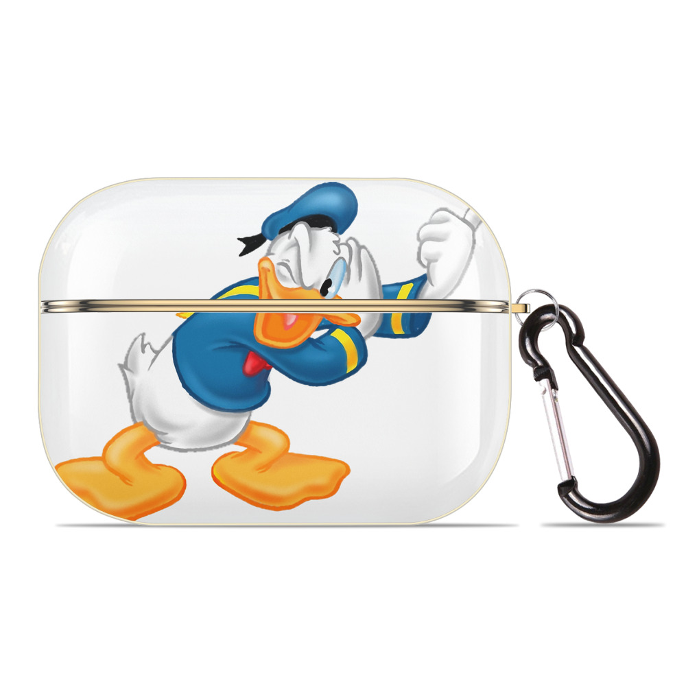 （画像用） ミッキーマウス Mickey Mouse 【AirPods Pro用】ハードシェル保護ケース｜耐衝撃・防指紋・カラビナ付き商品仕様