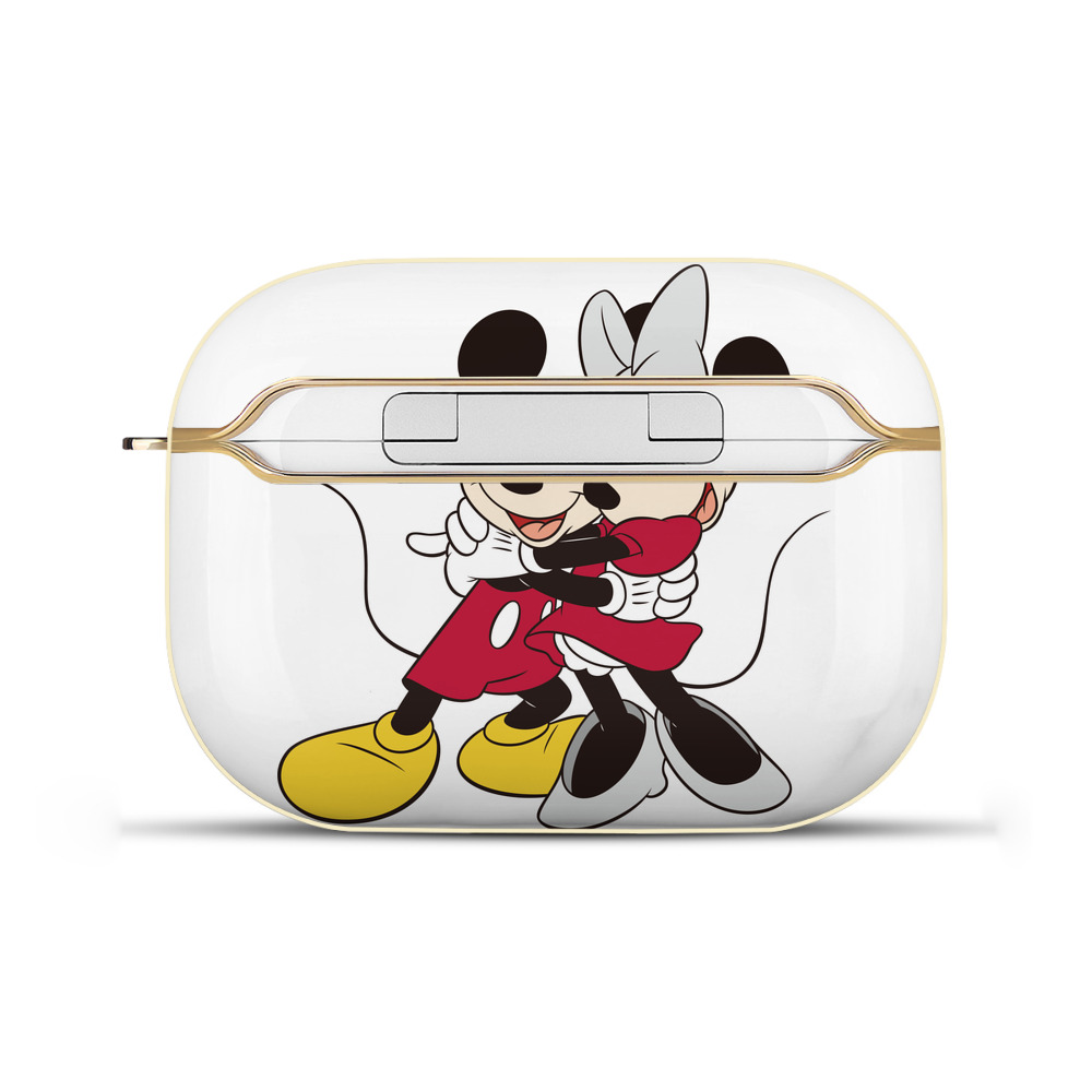 （画像用） ミッキーマウス Mickey Mouse 【AirPods Pro用】ハードシェル保護ケース｜耐衝撃・防指紋・カラビナ付き商品仕様