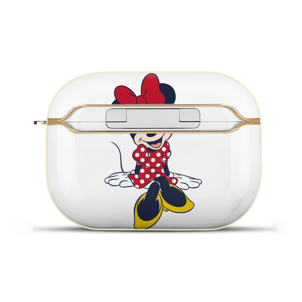 （画像用） ミッキーマウス Mickey Mouse 【AirPods Pro用】ハードシェル保護ケース｜耐衝撃・防指紋・カラビナ付き商品仕様