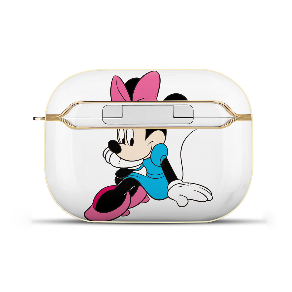 （画像用） ミッキーマウス Mickey Mouse 【AirPods Pro用】ハードシェル保護ケース｜耐衝撃・防指紋・カラビナ付き商品仕様