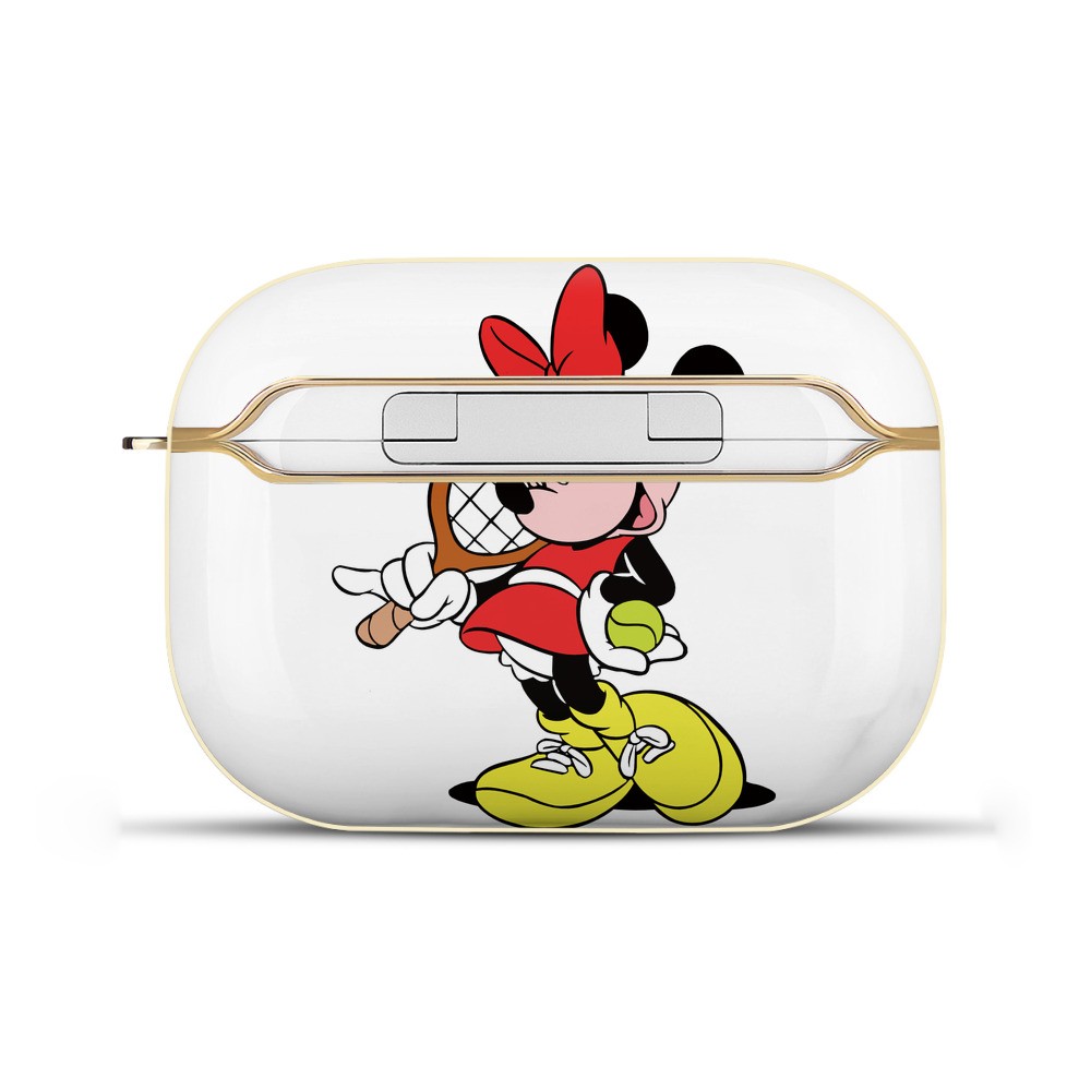 （画像用） ミッキーマウス Mickey Mouse 【AirPods Pro用】ハードシェル保護ケース｜耐衝撃・防指紋・カラビナ付き商品仕様