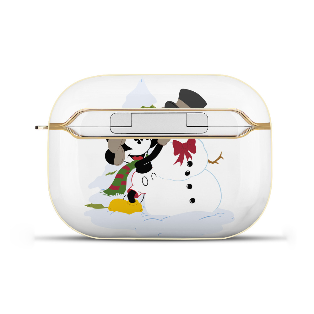 （画像用） ミッキーマウス Mickey Mouse 【AirPods Pro用】ハードシェル保護ケース｜耐衝撃・防指紋・カラビナ付き商品仕様