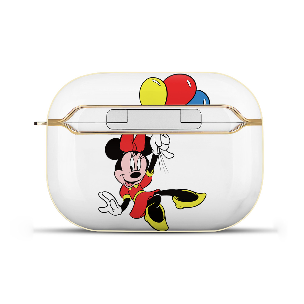 （画像用） ミッキーマウス Mickey Mouse 【AirPods Pro用】ハードシェル保護ケース｜耐衝撃・防指紋・カラビナ付き商品仕様