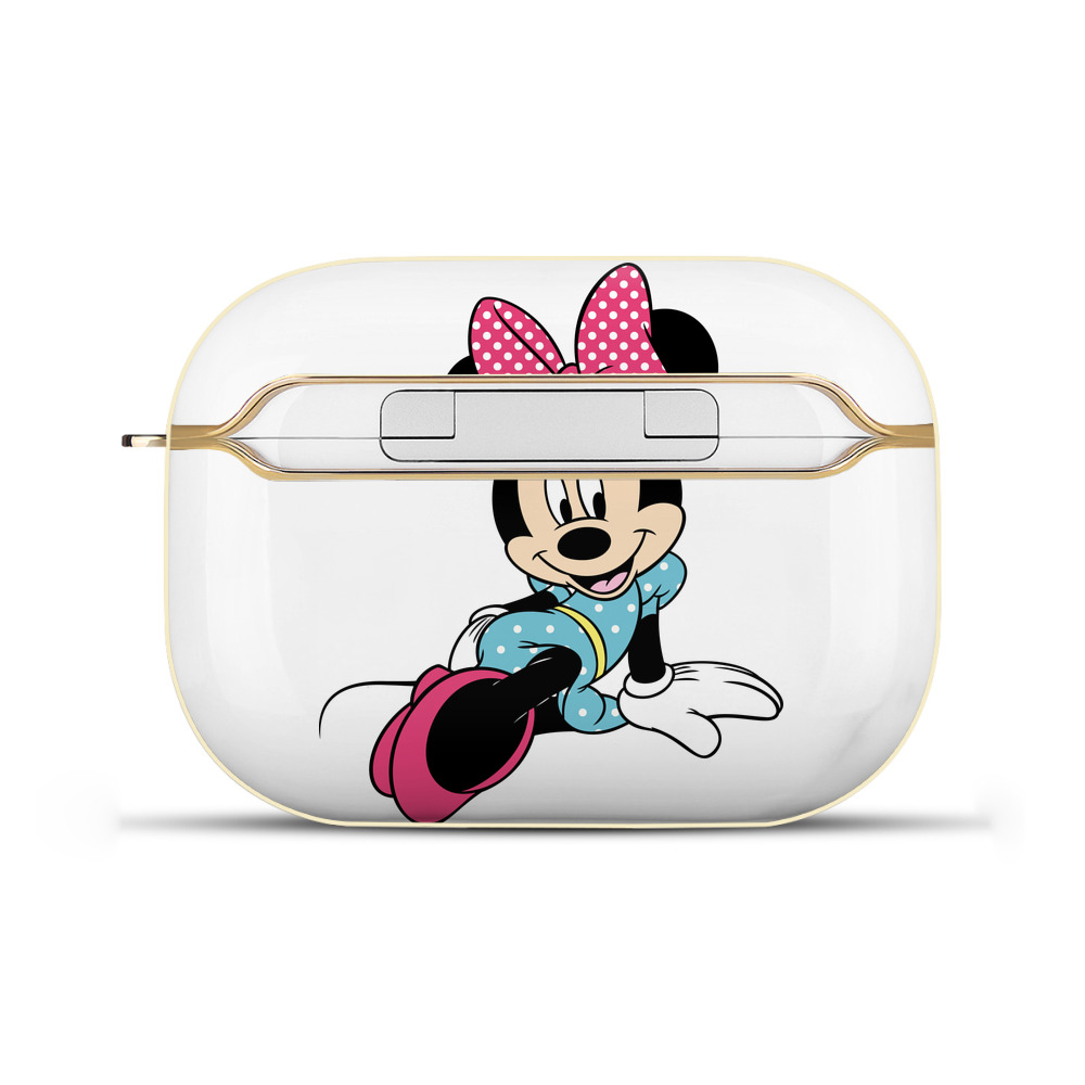 （画像用） ミッキーマウス Mickey Mouse 【AirPods Pro用】ハードシェル保護ケース｜耐衝撃・防指紋・カラビナ付き商品仕様