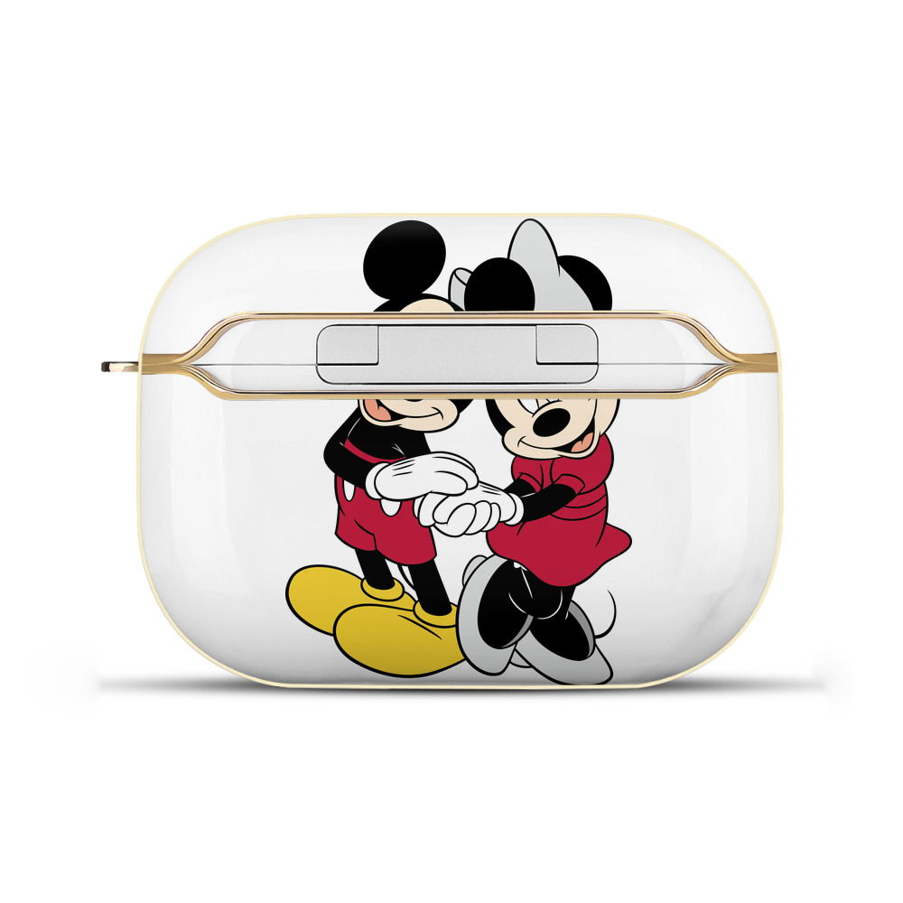 （画像用） ミッキーマウス Mickey Mouse 【AirPods Pro用】ハードシェル保護ケース｜耐衝撃・防指紋・カラビナ付き商品仕様