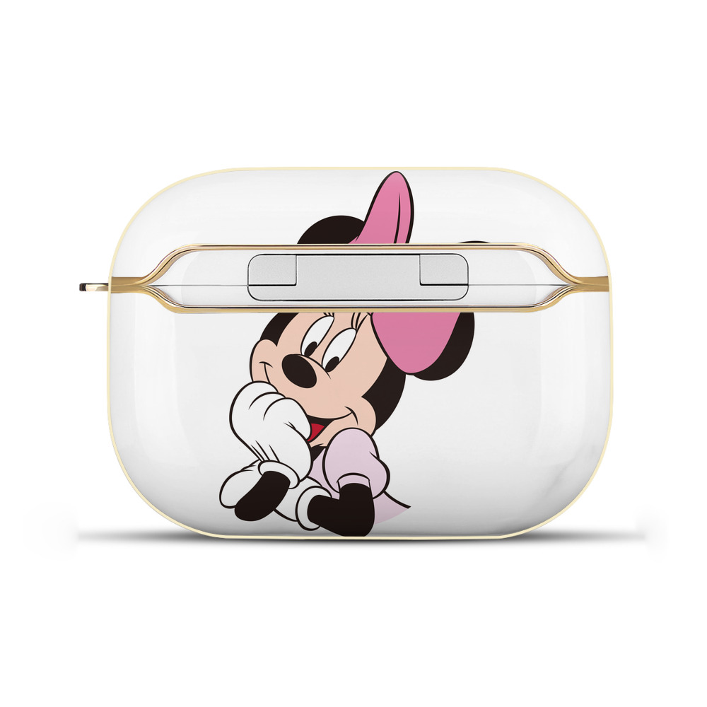 （画像用） ミッキーマウス Mickey Mouse 【AirPods Pro用】ハードシェル保護ケース｜耐衝撃・防指紋・カラビナ付き商品仕様