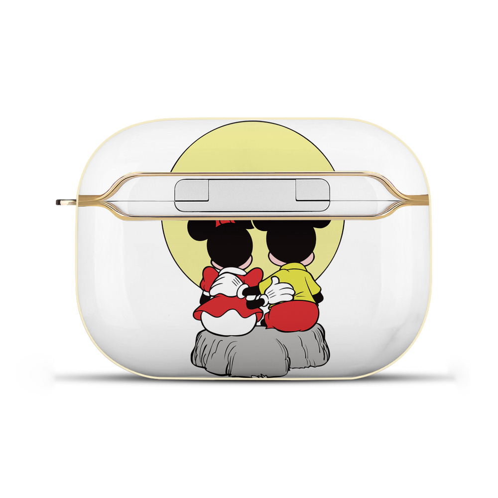 （画像用） ミッキーマウス Mickey Mouse 【AirPods Pro用】ハードシェル保護ケース｜耐衝撃・防指紋・カラビナ付き商品仕様