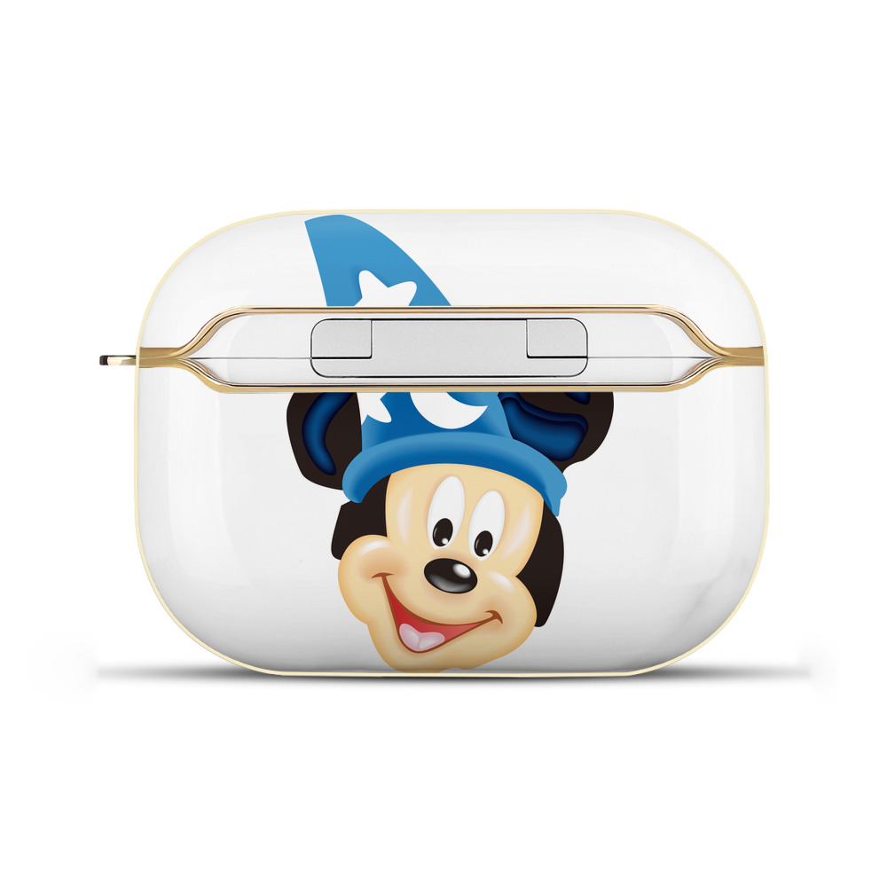 （画像用） ミッキーマウス Mickey Mouse 【AirPods Pro用】ハードシェル保護ケース｜耐衝撃・防指紋・カラビナ付き商品仕様