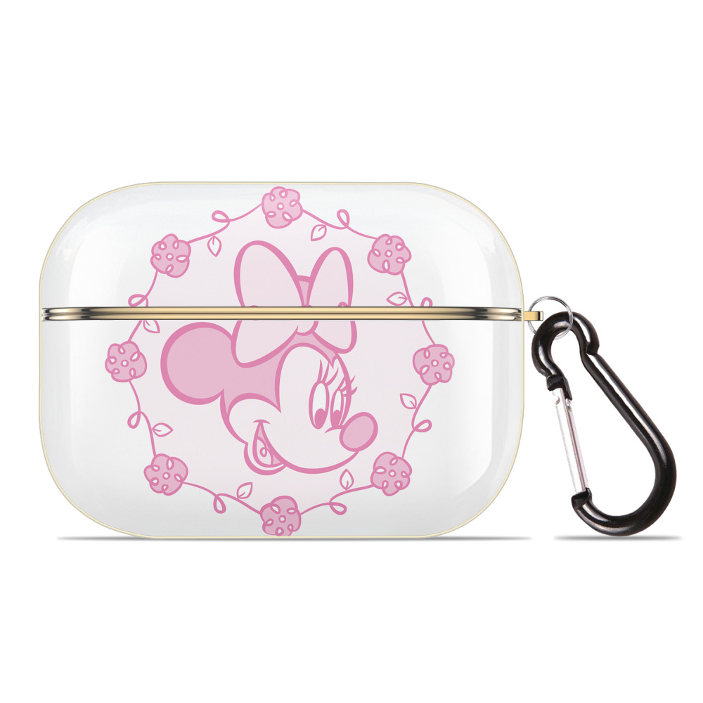 （画像用） ミッキーマウス Mickey Mouse 【AirPods Pro用】ハードシェル保護ケース｜耐衝撃・防指紋・カラビナ付き商品仕様