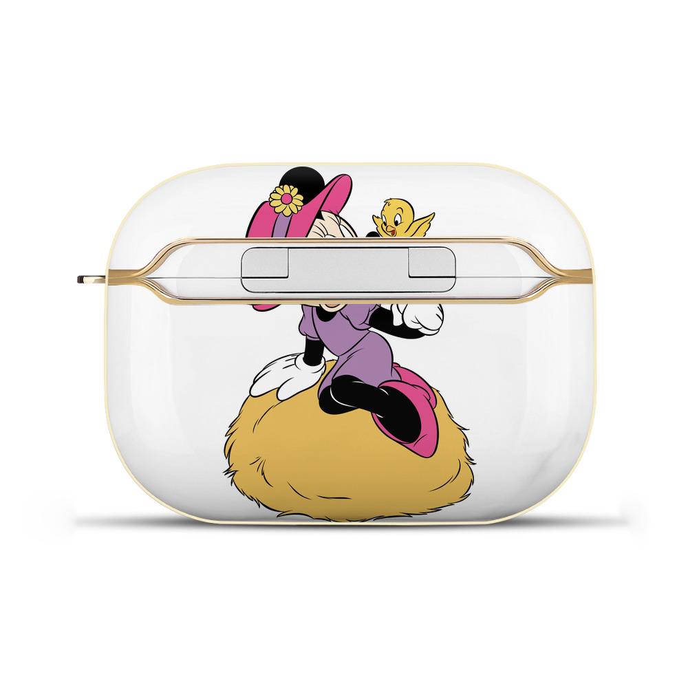 （画像用） ミッキーマウス Mickey Mouse 【AirPods Pro用】ハードシェル保護ケース｜耐衝撃・防指紋・カラビナ付き商品仕様