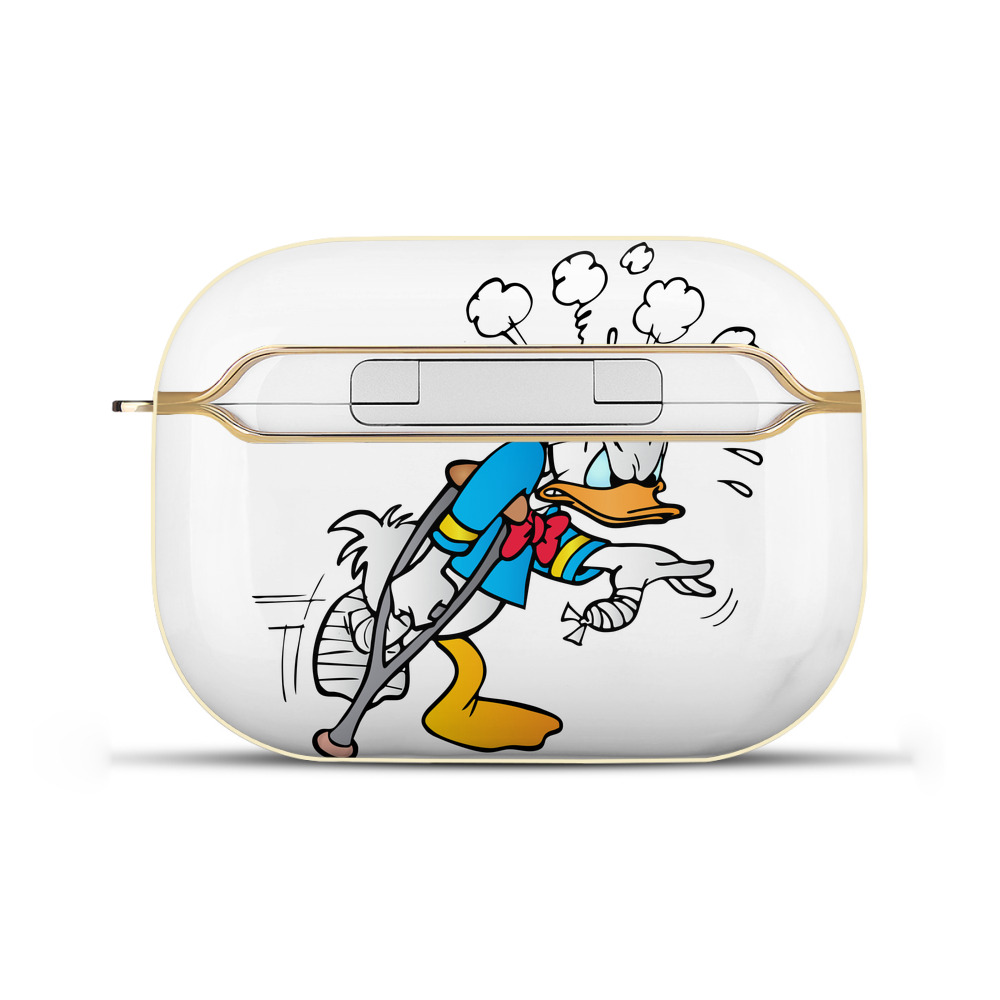 （画像用） ミッキーマウス Mickey Mouse 【AirPods Pro用】ハードシェル保護ケース｜耐衝撃・防指紋・カラビナ付き商品仕様