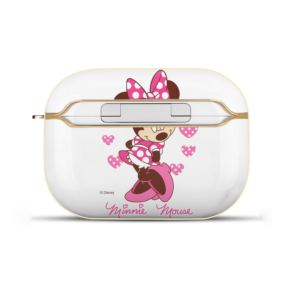 （画像用） ミッキーマウス Mickey Mouse 【AirPods Pro用】ハードシェル保護ケース｜耐衝撃・防指紋・カラビナ付き商品仕様