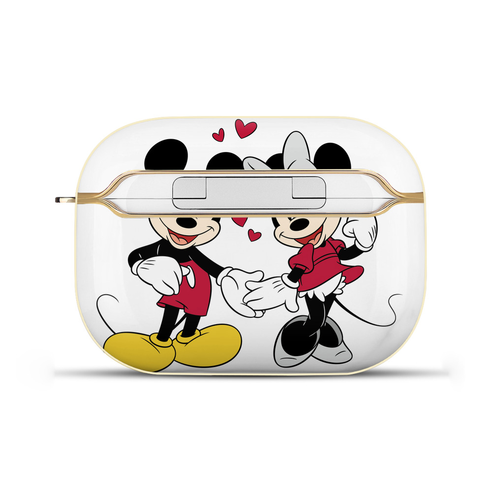 （画像用） ミッキーマウス Mickey Mouse 【AirPods Pro用】ハードシェル保護ケース｜耐衝撃・防指紋・カラビナ付き商品仕様