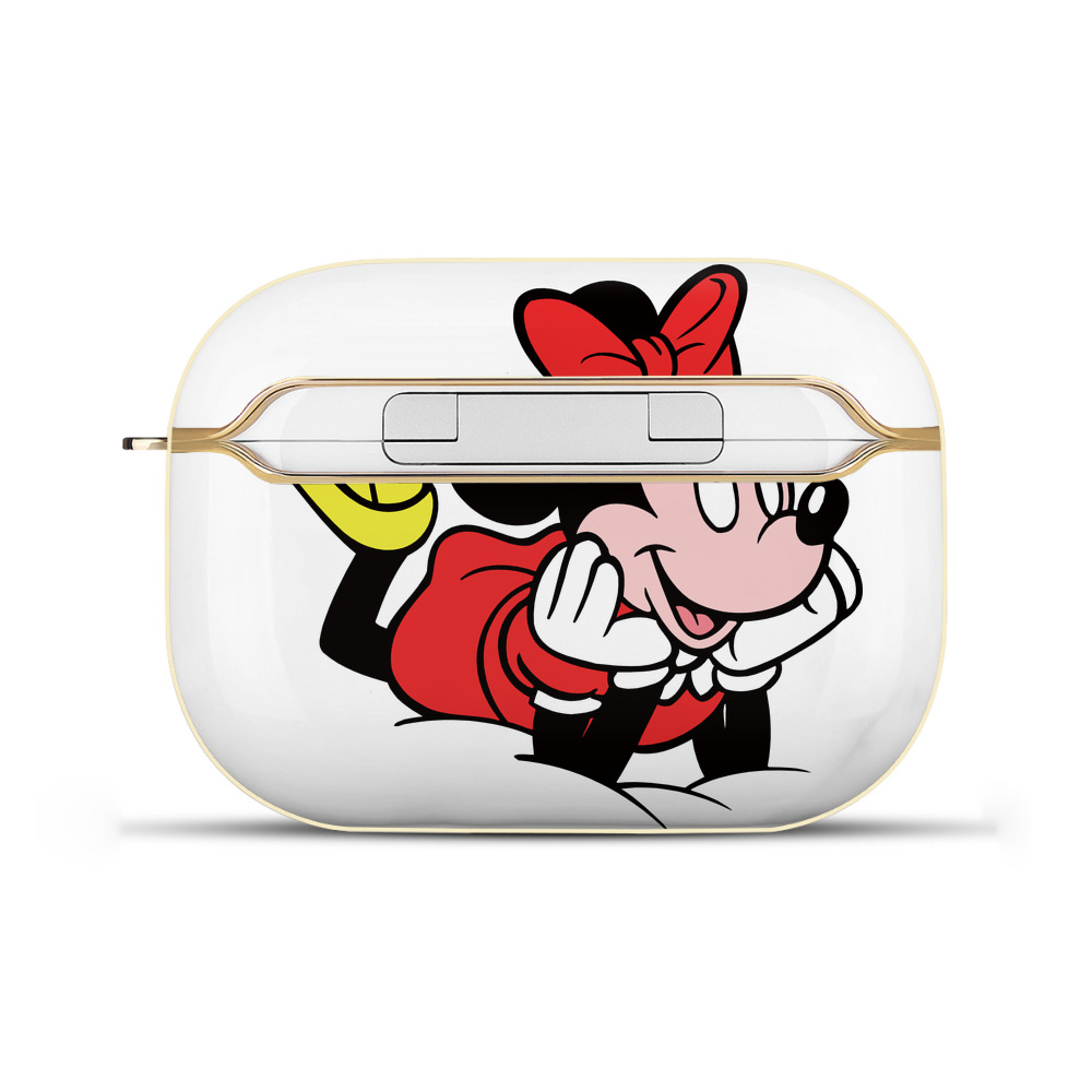 （画像用） ミッキーマウス Mickey Mouse 【AirPods Pro用】ハードシェル保護ケース｜耐衝撃・防指紋・カラビナ付き商品仕様