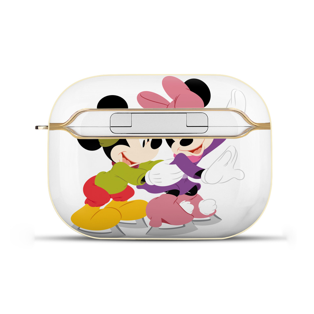 （画像用） ミッキーマウス Mickey Mouse 【AirPods Pro用】ハードシェル保護ケース｜耐衝撃・防指紋・カラビナ付き商品仕様