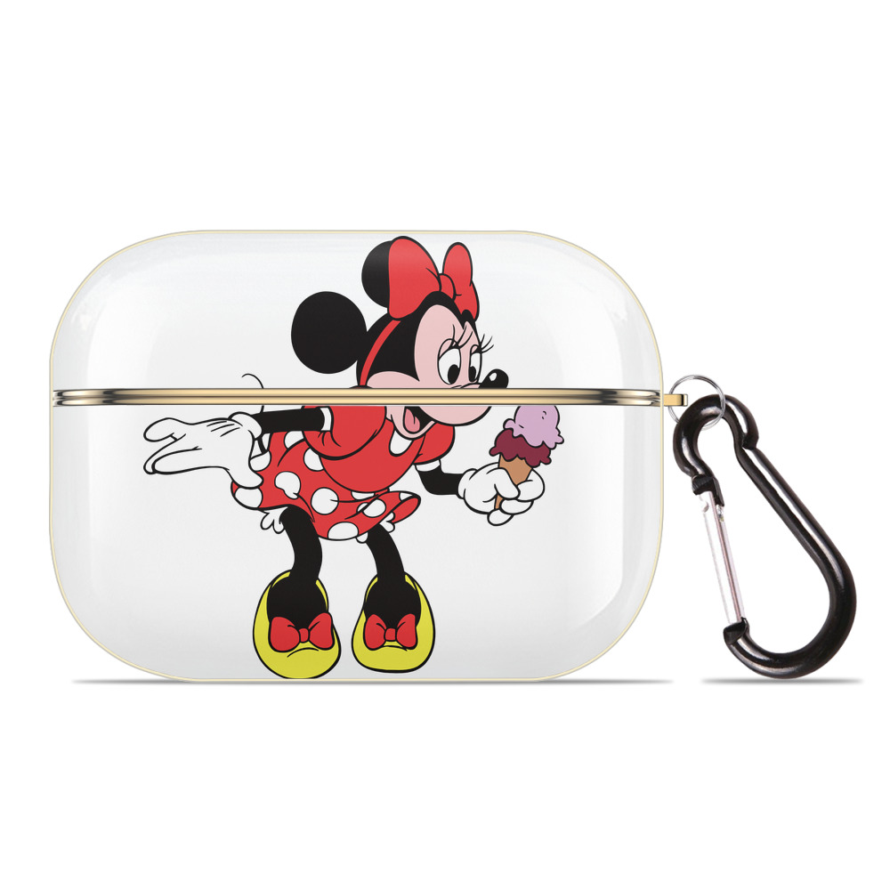 （画像用） ミッキーマウス Mickey Mouse 【AirPods Pro用】ハードシェル保護ケース｜耐衝撃・防指紋・カラビナ付き商品仕様