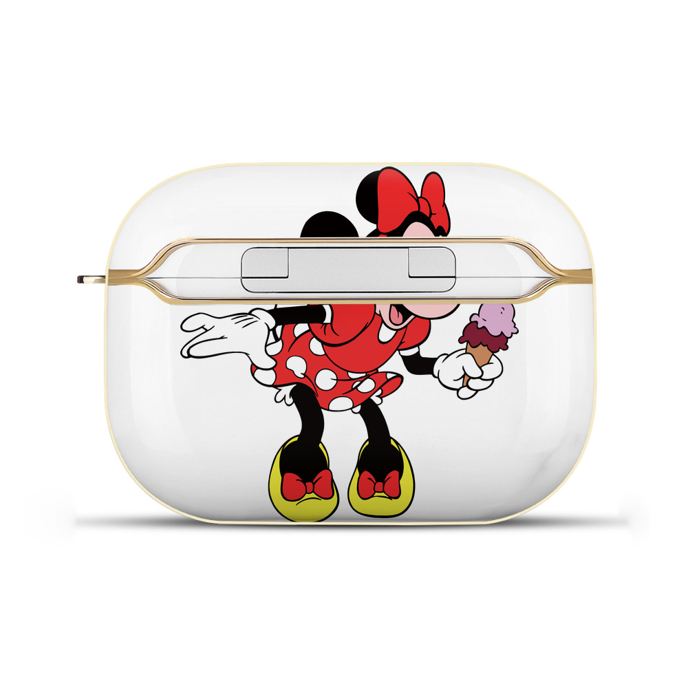 （画像用） ミッキーマウス Mickey Mouse 【AirPods Pro用】ハードシェル保護ケース｜耐衝撃・防指紋・カラビナ付き商品仕様