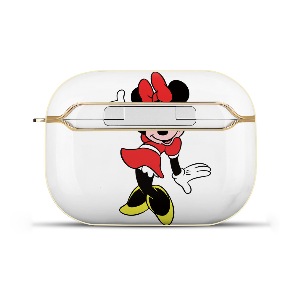 （画像用） ミッキーマウス Mickey Mouse 【AirPods Pro用】ハードシェル保護ケース｜耐衝撃・防指紋・カラビナ付き商品仕様