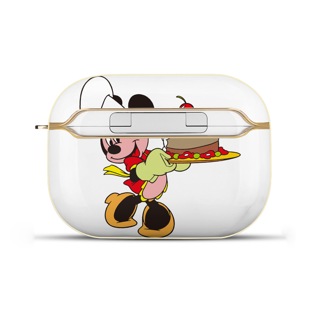 （画像用） ミッキーマウス Mickey Mouse 【AirPods Pro用】ハードシェル保護ケース｜耐衝撃・防指紋・カラビナ付き商品仕様