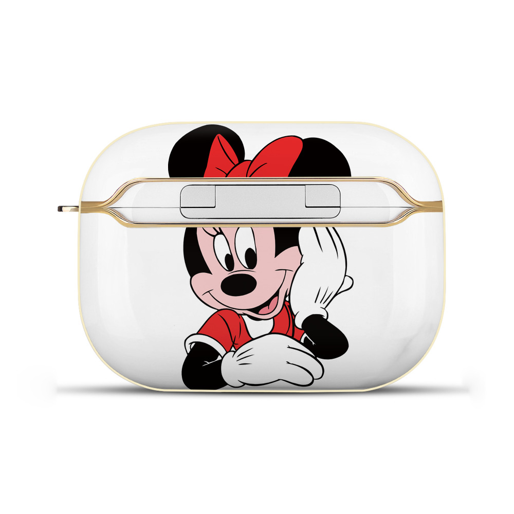 （画像用） ミッキーマウス Mickey Mouse 【AirPods Pro用】ハードシェル保護ケース｜耐衝撃・防指紋・カラビナ付き商品仕様