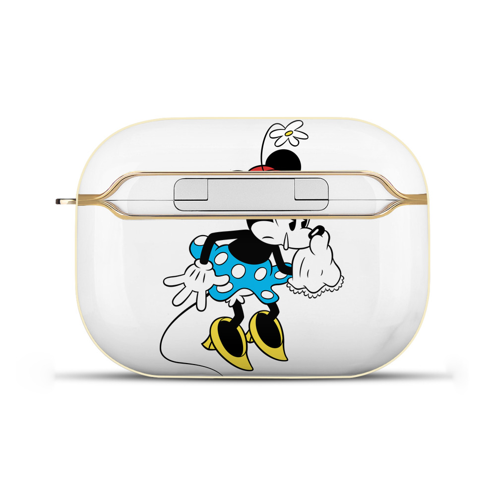 （画像用） ミッキーマウス Mickey Mouse 【AirPods Pro用】ハードシェル保護ケース｜耐衝撃・防指紋・カラビナ付き商品仕様