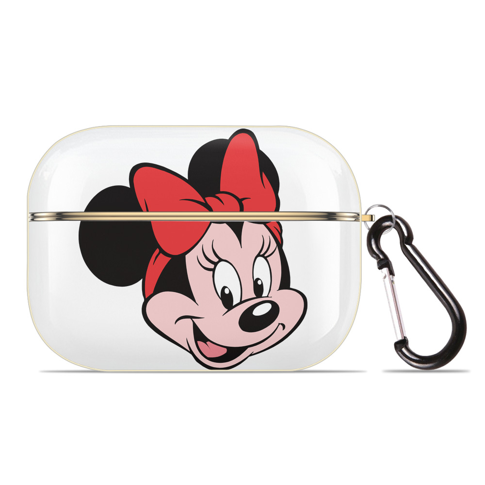（画像用） ミッキーマウス Mickey Mouse 【AirPods Pro用】ハードシェル保護ケース｜耐衝撃・防指紋・カラビナ付き商品仕様