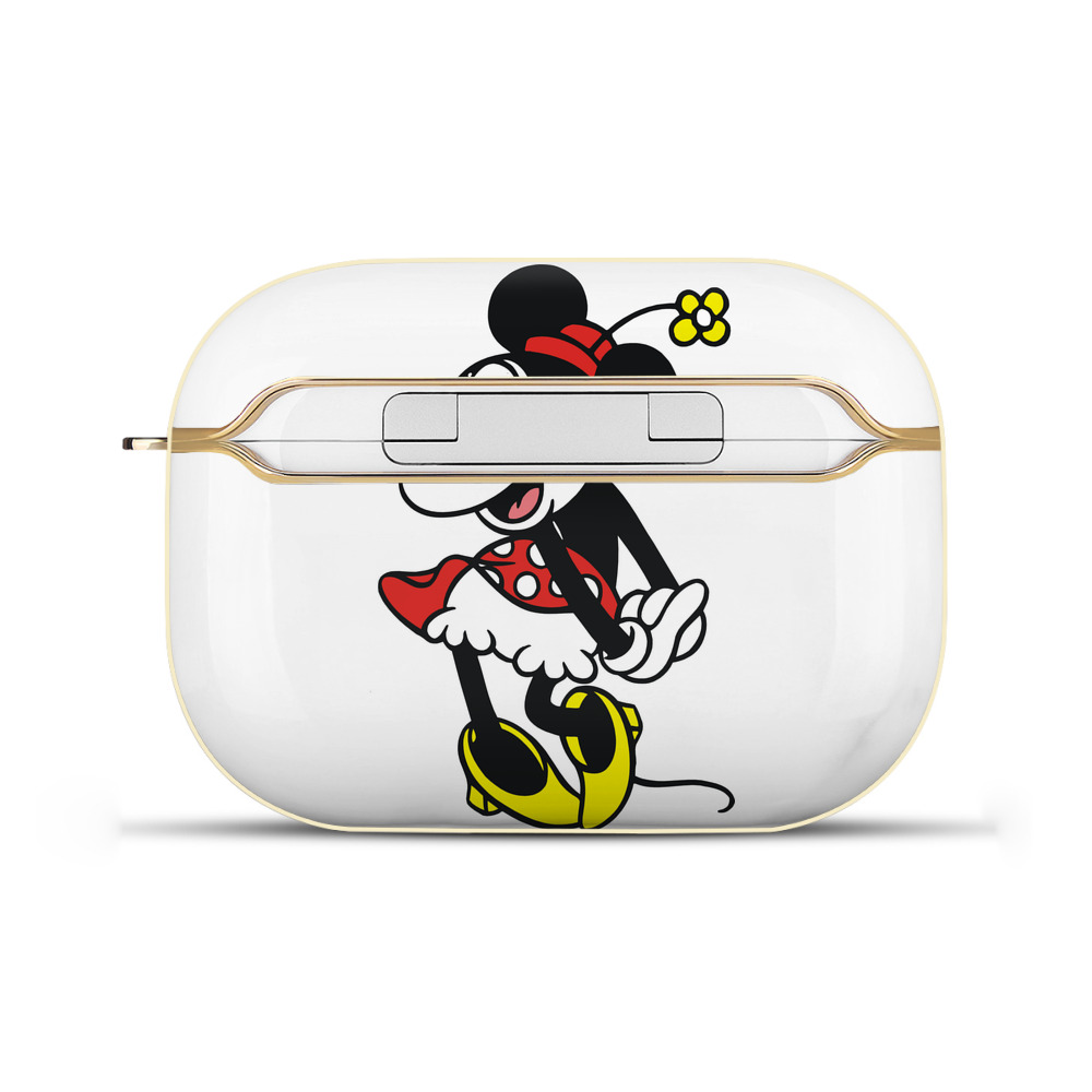 （画像用） ミッキーマウス Mickey Mouse 【AirPods Pro用】ハードシェル保護ケース｜耐衝撃・防指紋・カラビナ付き商品仕様