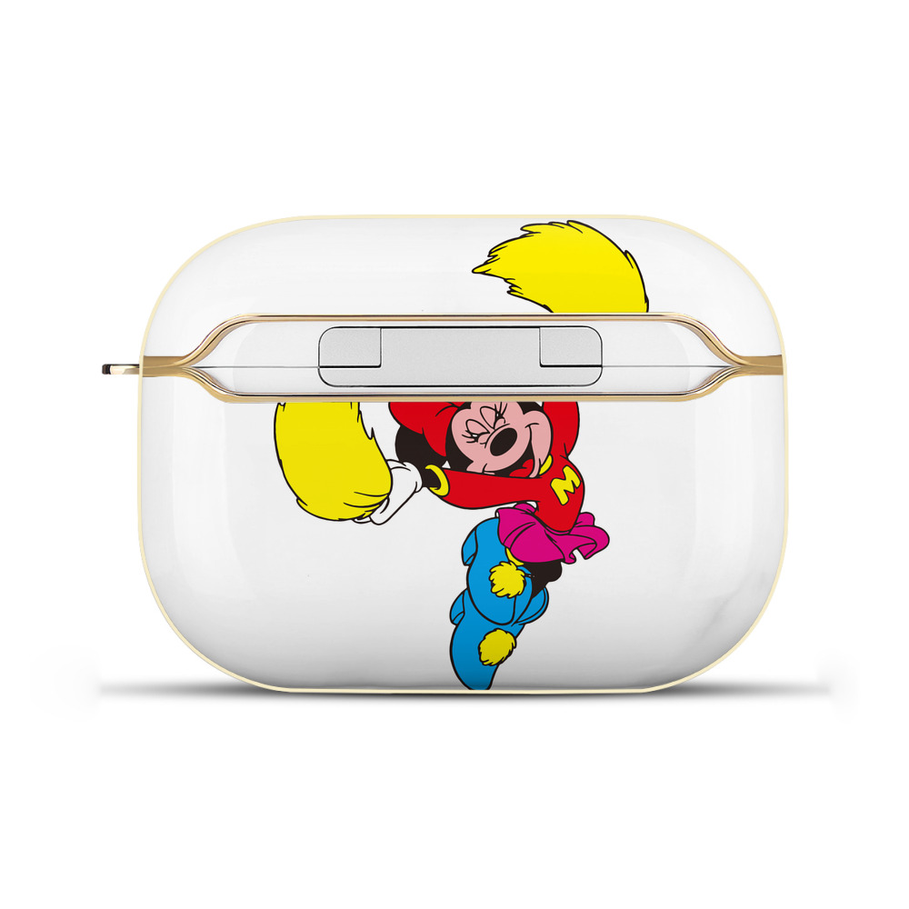 （画像用） ミッキーマウス Mickey Mouse 【AirPods Pro用】ハードシェル保護ケース｜耐衝撃・防指紋・カラビナ付き商品仕様
