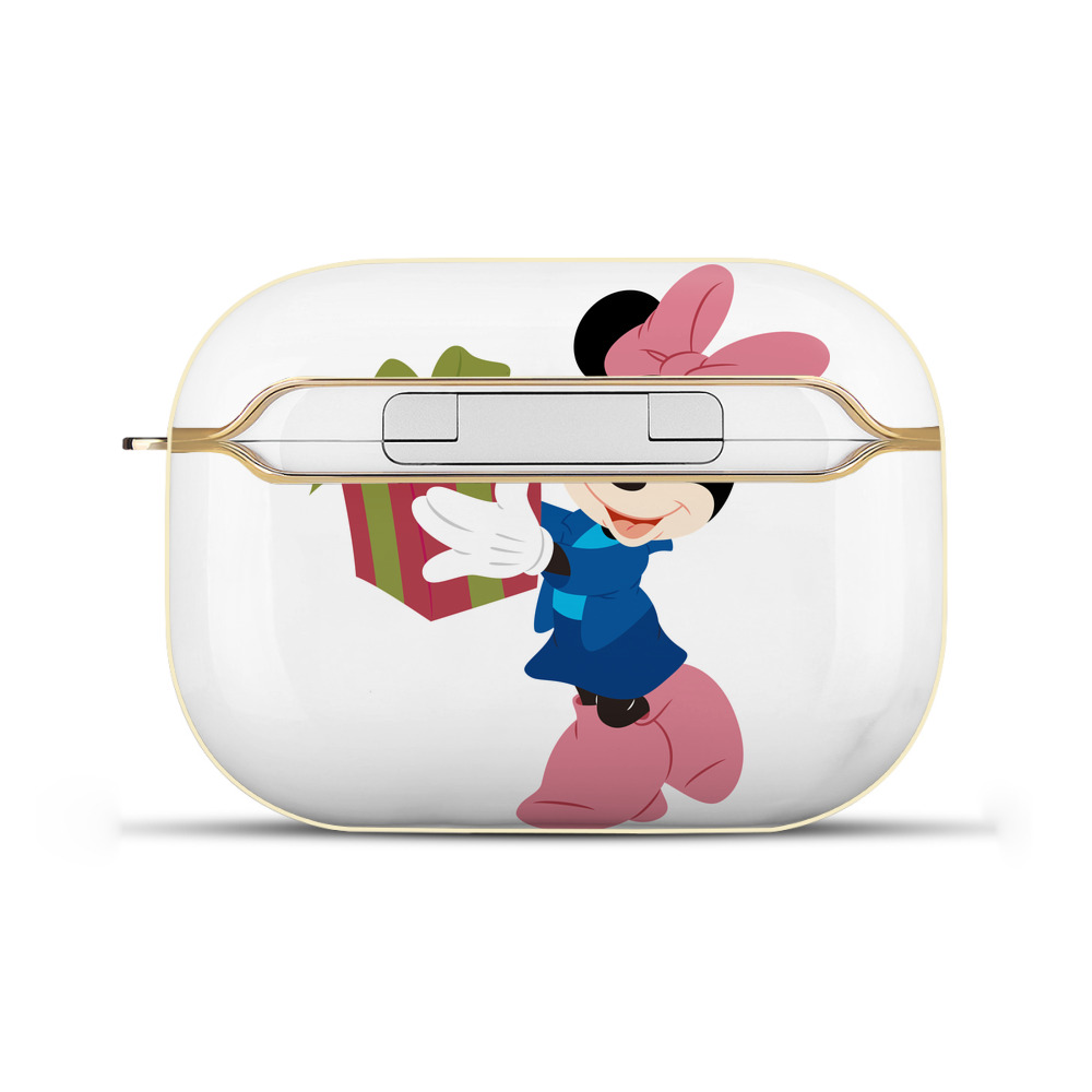（画像用） ミッキーマウス Mickey Mouse 【AirPods Pro用】ハードシェル保護ケース｜耐衝撃・防指紋・カラビナ付き商品仕様