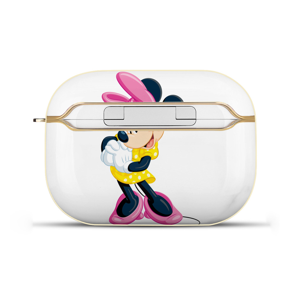 （画像用） ミッキーマウス Mickey Mouse 【AirPods Pro用】ハードシェル保護ケース｜耐衝撃・防指紋・カラビナ付き商品仕様