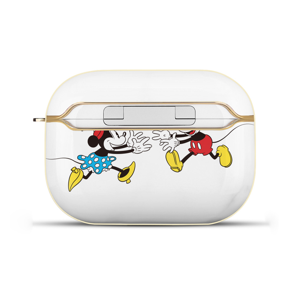 （画像用） ミッキーマウス Mickey Mouse 【AirPods Pro用】ハードシェル保護ケース｜耐衝撃・防指紋・カラビナ付き商品仕様