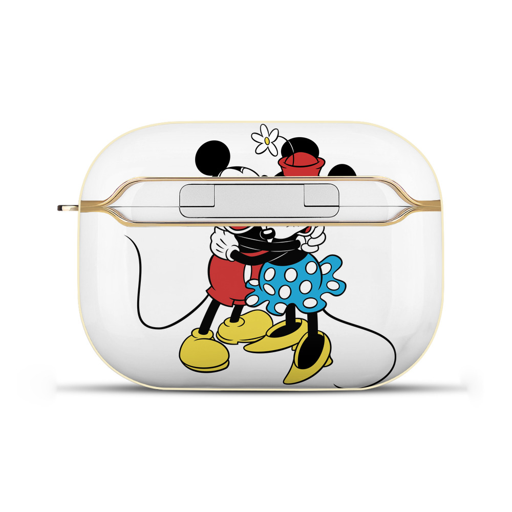 （画像用） ミッキーマウス Mickey Mouse 【AirPods Pro用】ハードシェル保護ケース｜耐衝撃・防指紋・カラビナ付き商品仕様