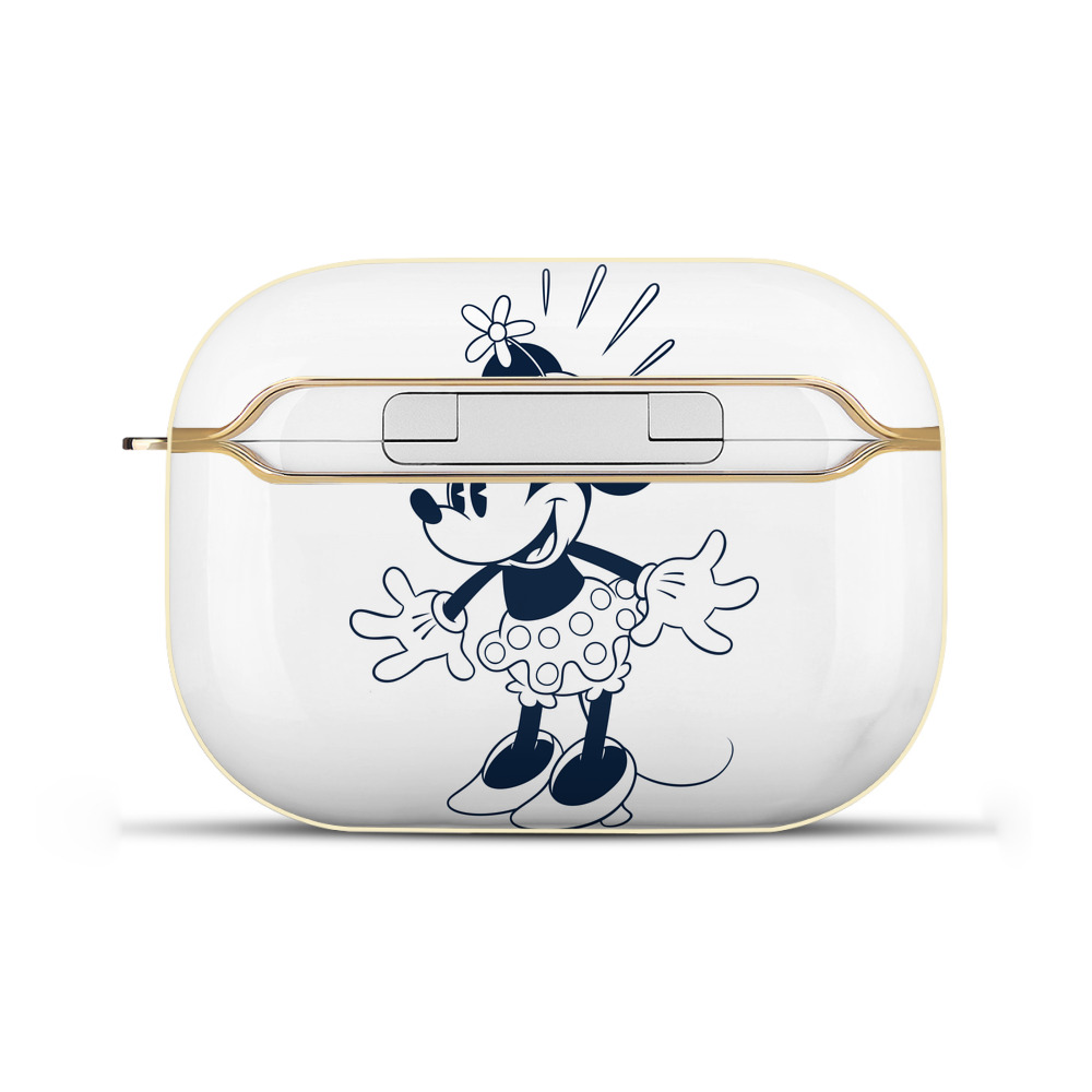 （画像用） ミッキーマウス Mickey Mouse 【AirPods Pro用】ハードシェル保護ケース｜耐衝撃・防指紋・カラビナ付き商品仕様